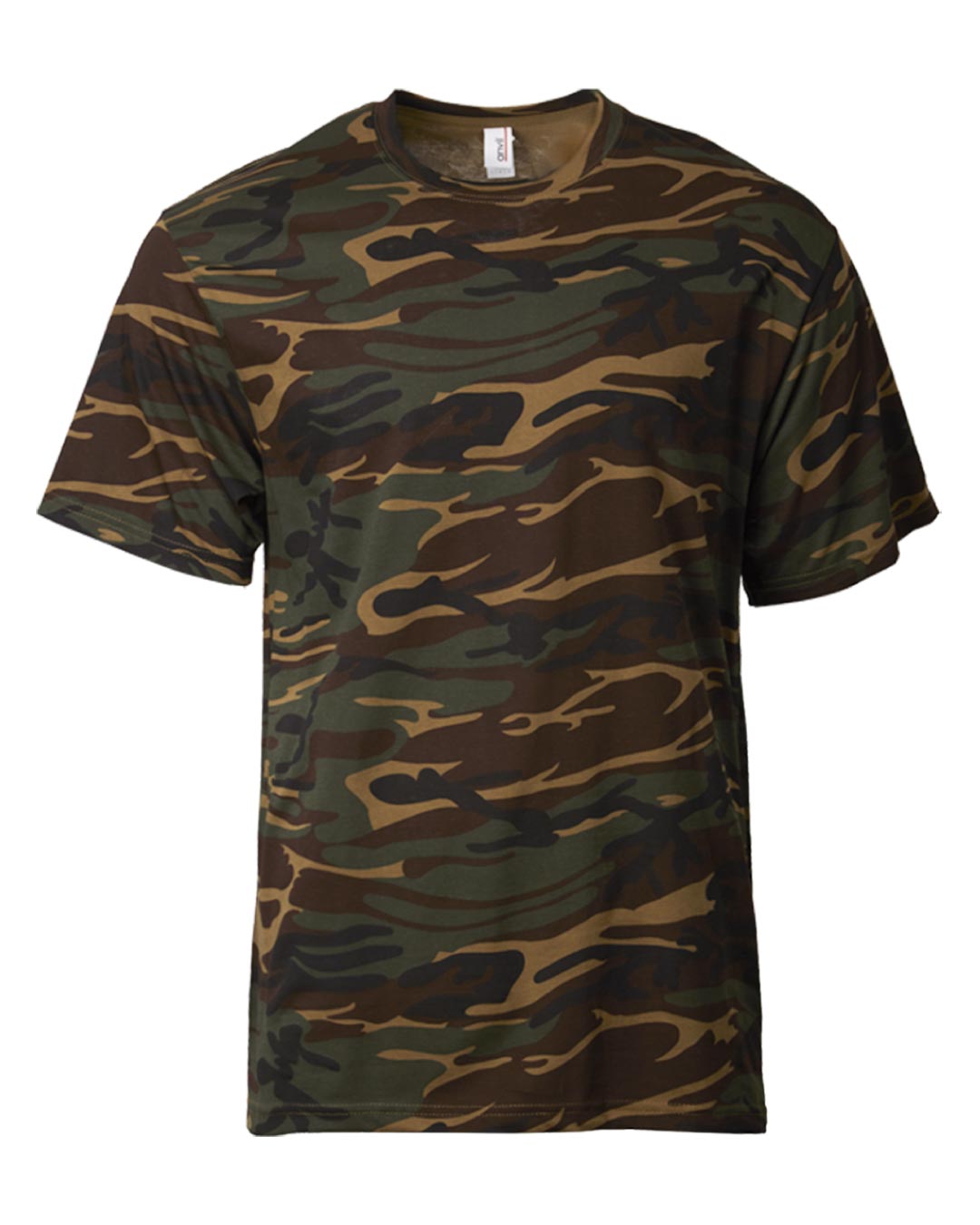 anvil® 939 adult midweight camouflage tee