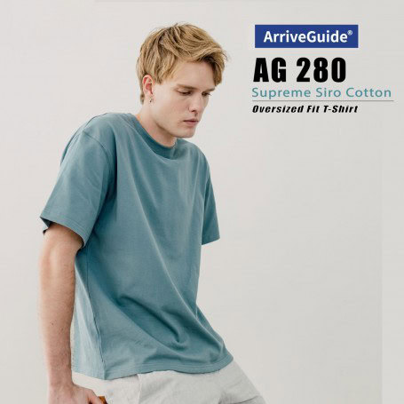 ag 280 supreme siro cotton oversized fit t shirt