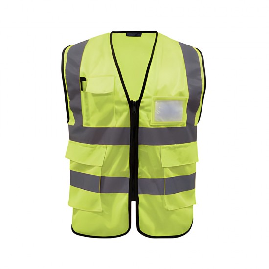 crsv 3100 reflective safety vest with pocket