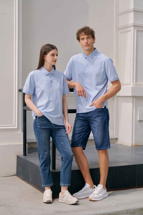 mh02 luxeblend signature polo recycled tex