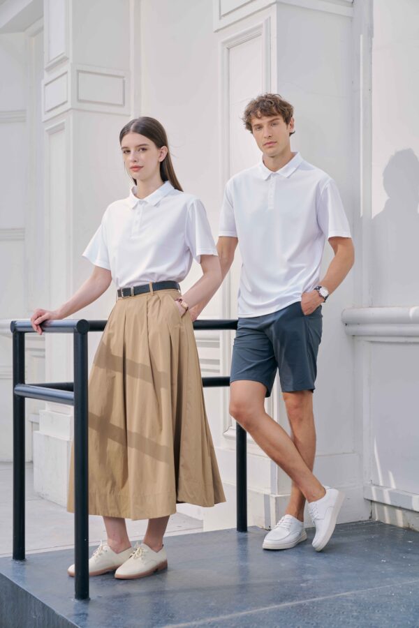 m5000 recycled tex microfiber polo