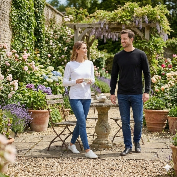 ag 2140 symbolic siro cotton adult long sleeve tshirt